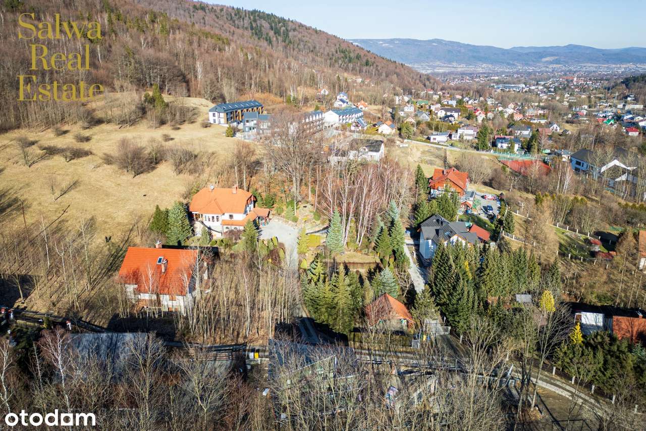 Działka budowlana z prywatnym lasem | południowy stok | Szczyrk-12
