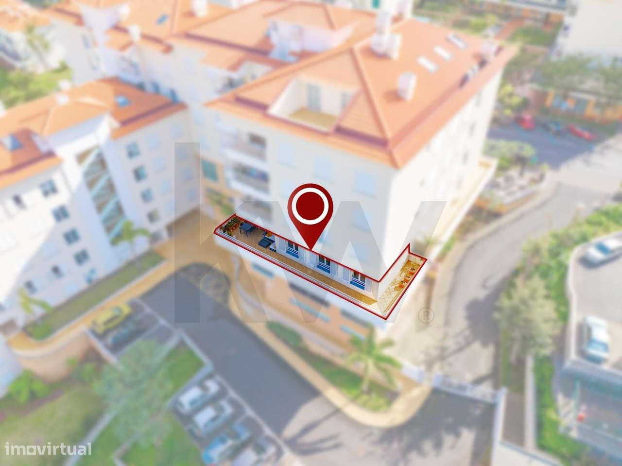 T3 Exclusivo com varanda de 50 m2 na Avenida da Madalena - Grande imagem: 2/32