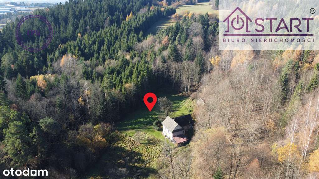 Działka budowlana pod lasem- Rabka-0