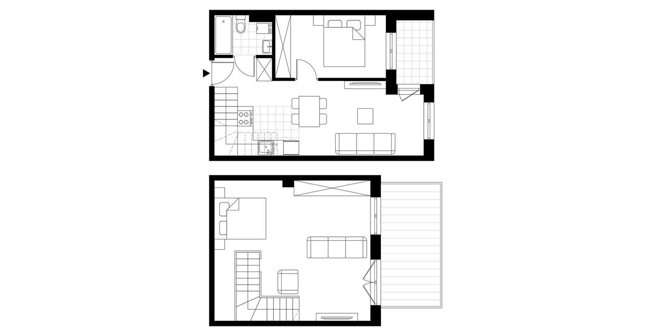 Na Pańskiej Górze | mieszkanie 43 - Pełny obrazek: 4/8
