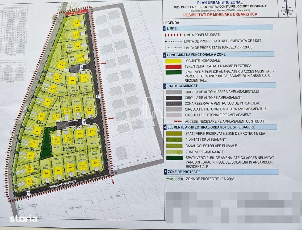 Parcele Teren de Vanzare(PUZ facut) 500 Mp, Str Progresului, Livezeni - Imagine principală: 2/8