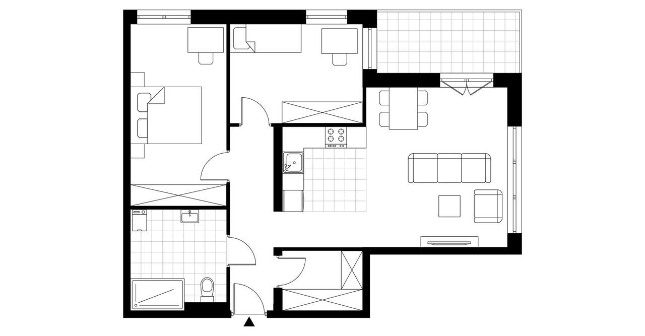 Osiedle Sosnowa | mieszkanie 3-pok. | B2_3 - Pełny obrazek: 4/9