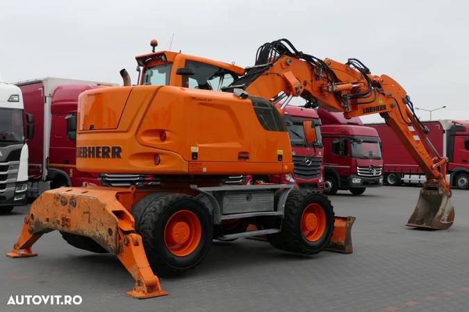 Liebherr A914 COMACT / EXCAVATOR ROȚI / AER CONDIȚIONAT / AN 2013 - 9