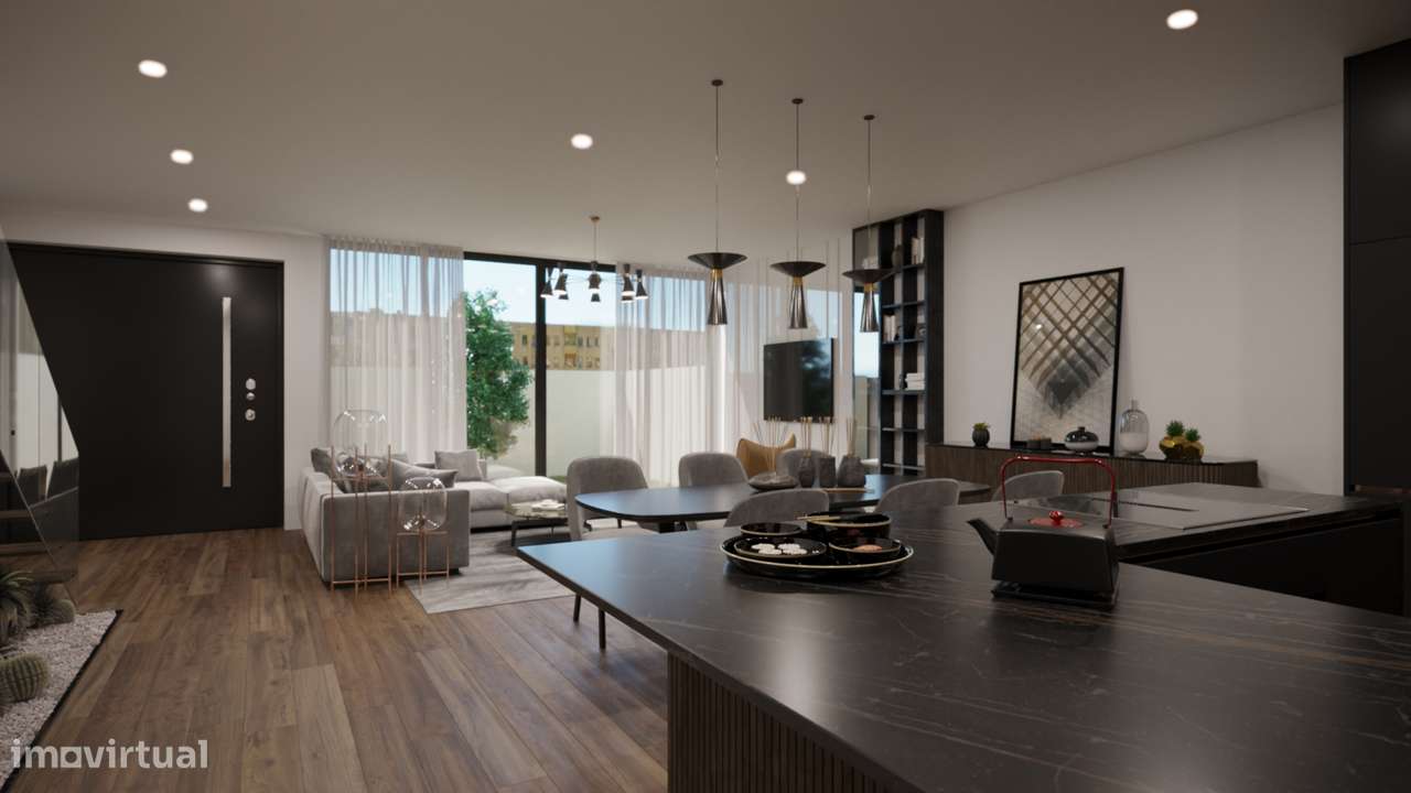 Moradia independente T4 – À praia da Madalena-16