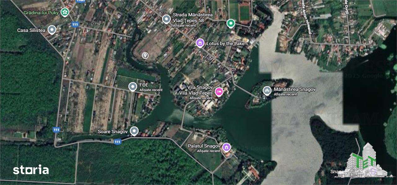 Teren pe malul lacului - Silistea Snagovului-2