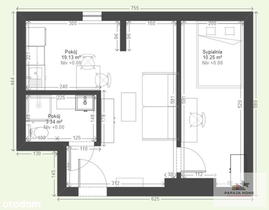 2 pokoje na poddaszu *Katowice*-8