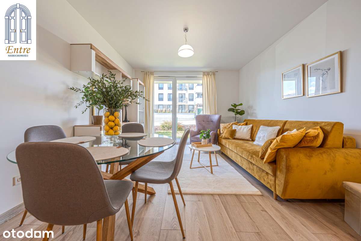 Dwupokojowe z ogródkiem w nowym budownictwie.-2