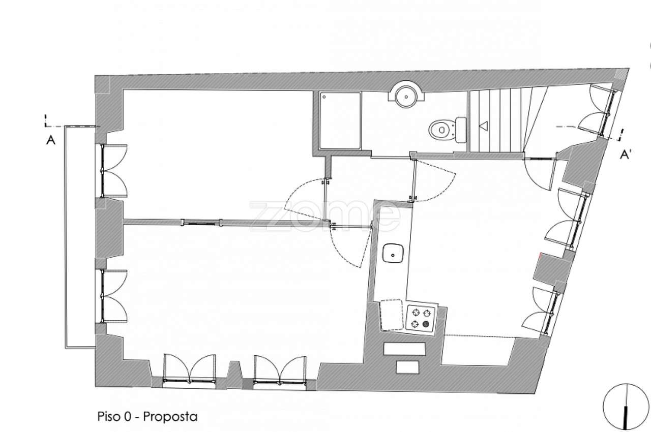Prédio com 4 apartamentos e uma loja em Santa Catarina - Lisboa-38