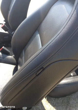 Fotele Siedzenia Przod Kanapa Tył Czarna Skóra AMG Mercedes CLA w117 Sedan - 2