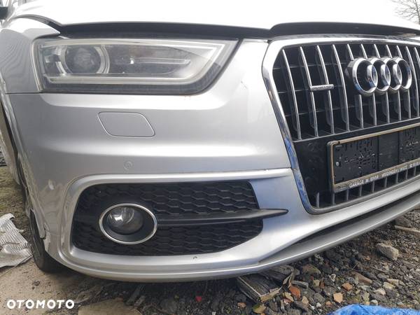 AUDI Q3 8U MASKA ZDERZAK LAMPY S-LINE LX7W 2.0 TDI - 7