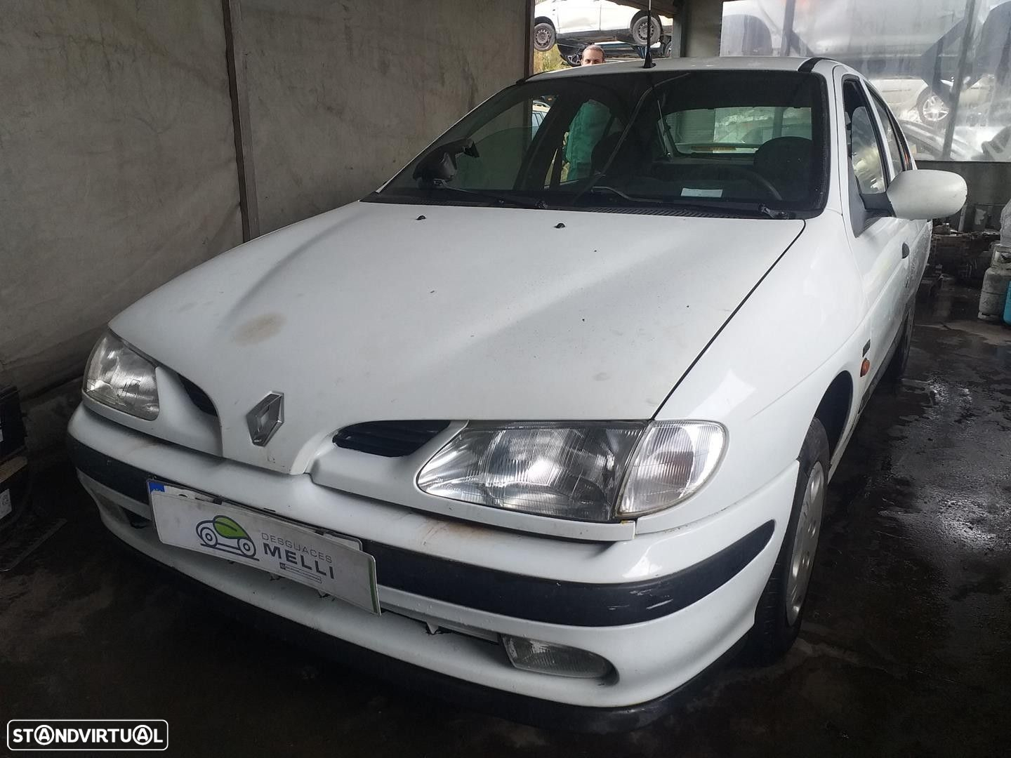 FECHADURA DE PORTA MALA RENAULT MEGANE I - 2