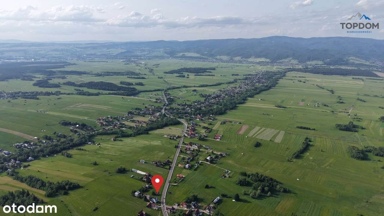 Działka inwestycyjna przy drodze głównej tuż przed Białką Tatrzańską-19