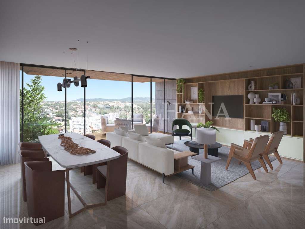 Apartamento T2 com terraço em novo empreendimento em Cascais - Grande imagem: 2/54