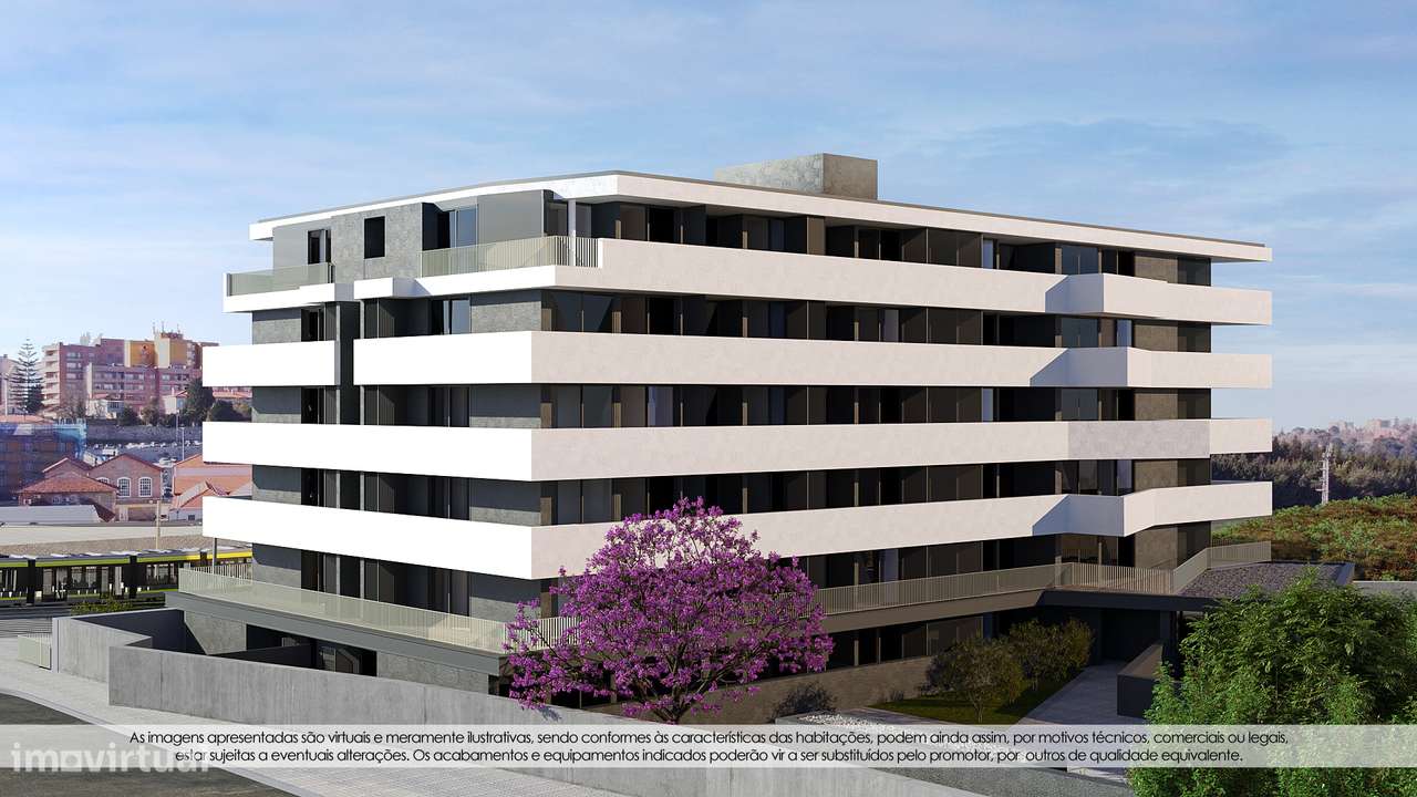 Apartamento T1 Novo em Santa Marinha (VL8)/Linha Rubi-36