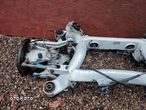 BMW E39 TOURING / KOMBI ORYGINALNY KOMPLETNY WÓZEK TYŁ / BELKA ZAWIESZENIA TYŁ POD NIVO W BARDZO DOBRYM STANIE O NR. 1 367 040 / 1 350 226 OEM - 4