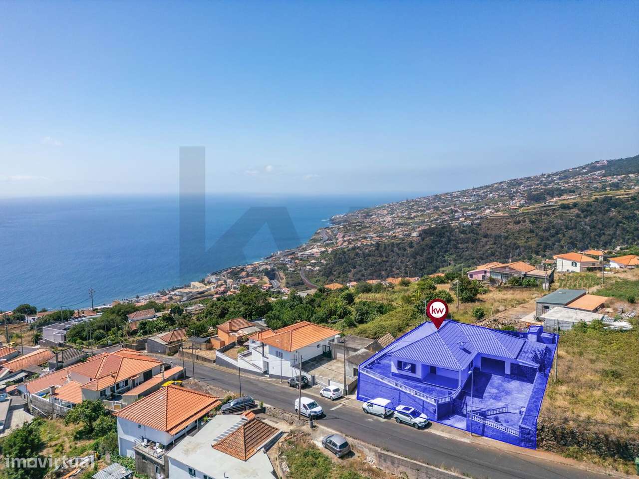 Moradia térrea T3 com vista mar, garagem e logradouro a poucos minutos - Grande imagem: 4/31