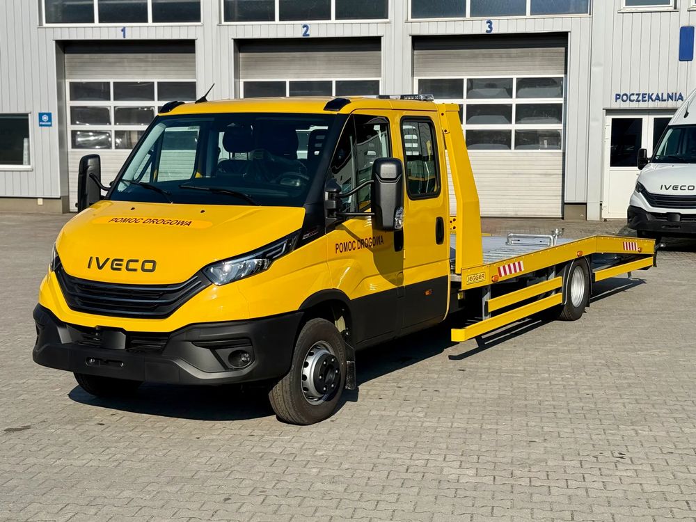 Iveco Daily Laweta najazdowa z zapadniami 70C21DP A8