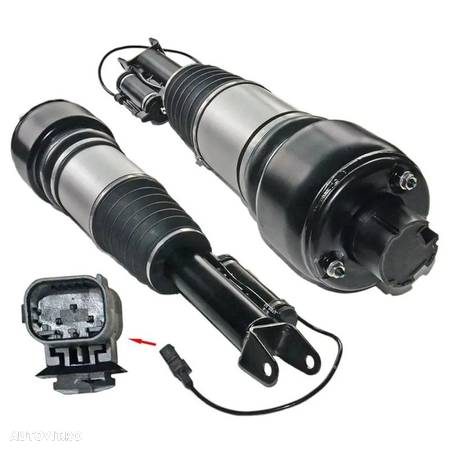 perna aer telescop vw touareg 7 p porsche cayenne audi q7 fata spate stanga dreapta ansamblu complet sau doar perna de aer - 12