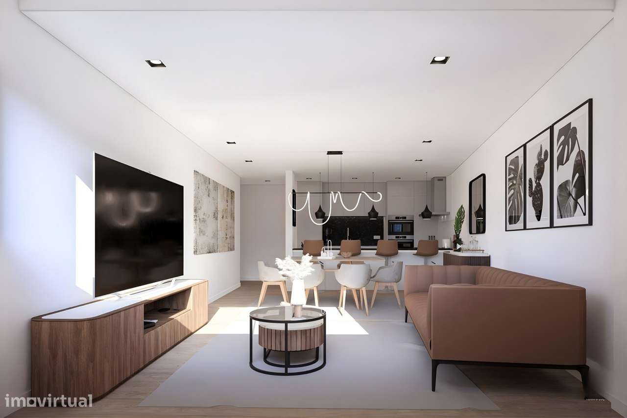 Apartamento T3 de qualidade superior, situado a 5 minutos da praia - Grande imagem: 5/25