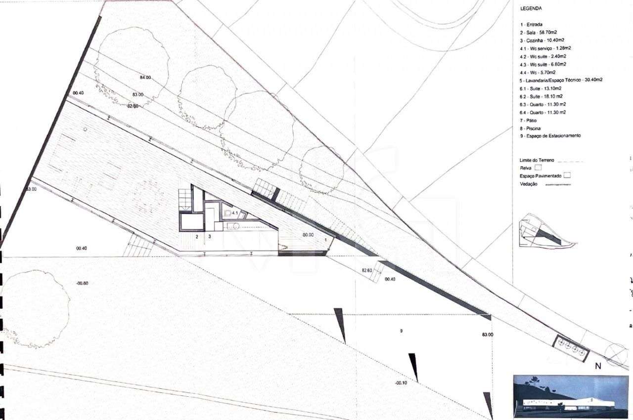 Moradia T4 com jardim, piscina e vistas mar em Cristelo - Caminha-27