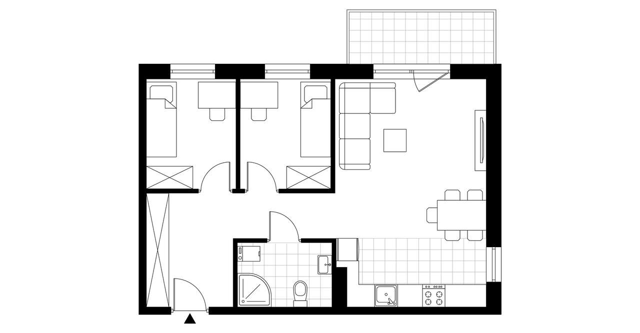 Osiedle Premium X​I​I | mieszkanie 3-pok. | 43 - Pełny obrazek: 3/8