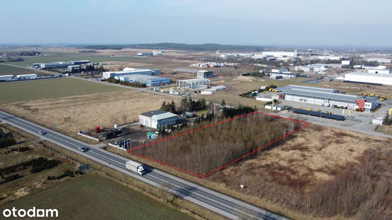 Teren inwestycyjny 0,68 ha_przy głównej trasie| Błonie| TYLKO U NAS! - Pełny obrazek: 2/3