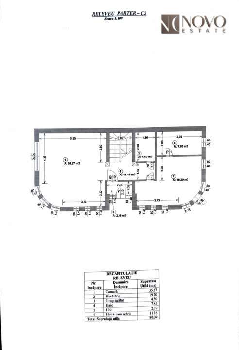 Casa Multifamiliala 8 camere 9 minute Metrou Aparatorii Patriei-17