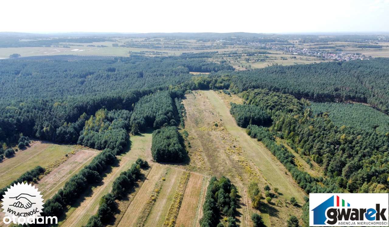 Prostokątna Działka Leśna, 15420 m2, Zederman-7