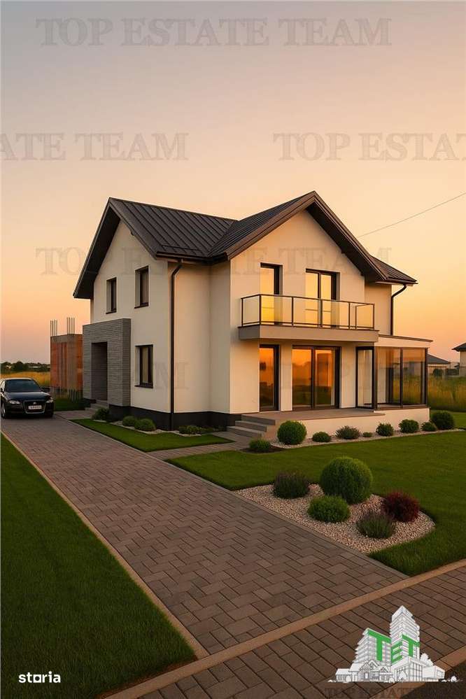 Vila premium 4 camere cu garaj in Ciorogarla - Imagine principală: 4/18