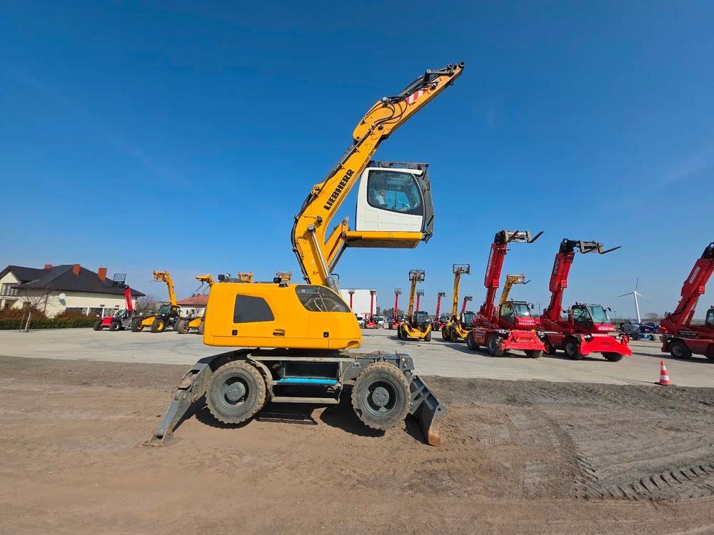 Liebherr A 914 litronic jak terex cat sennebogen m497 2019