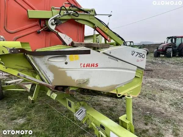 Claas Claas V750 Vario 7,5m - heder zespół żniwny + wózek - 6