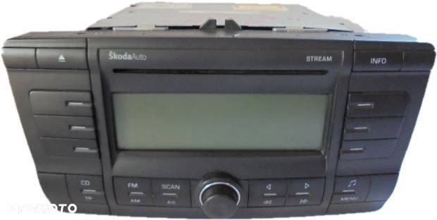 SKODA OCTAVIA II RADIO CD SkodaAuto 1Z0035161B - 2