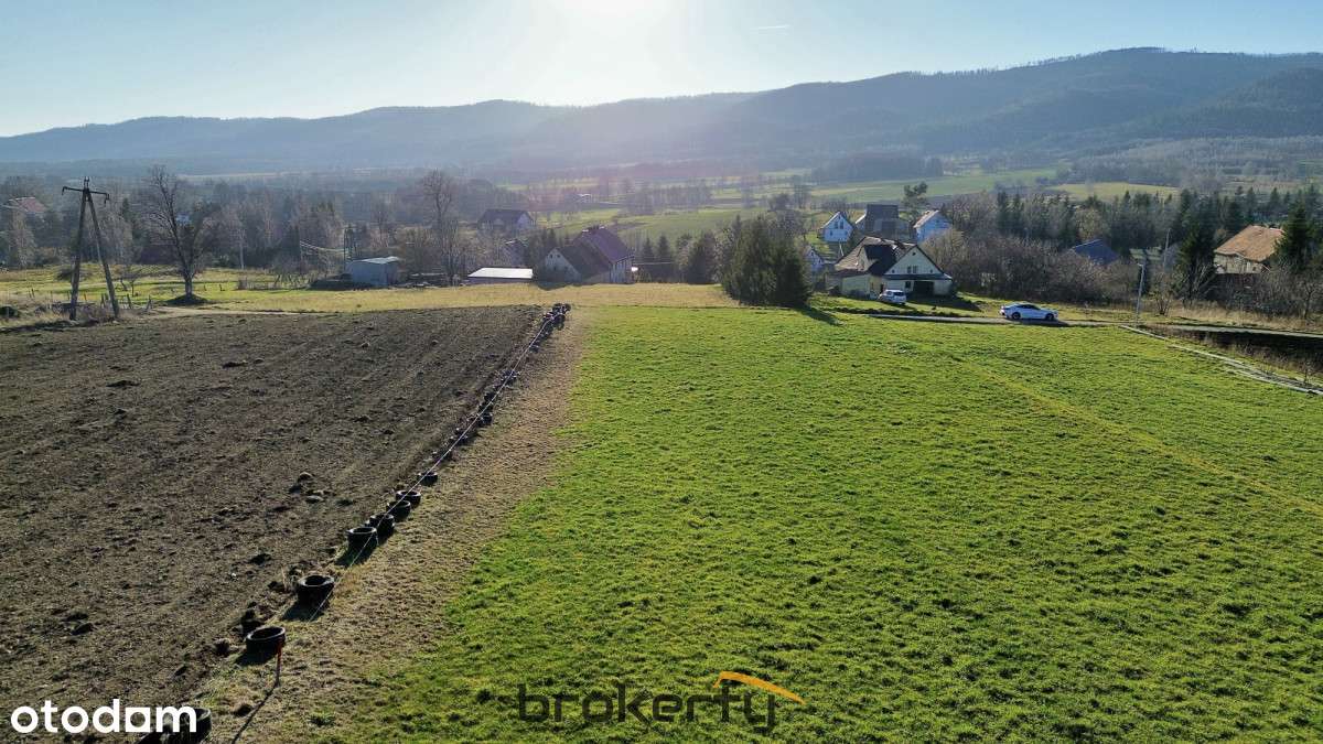 Działka z warunkami zabudowy | Widok na Góry Sowie-6