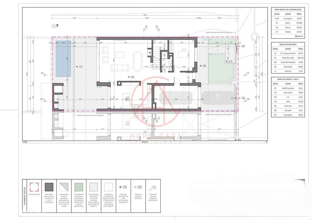 Moradia V5 com piscina e garagem - Grande imagem: 4/10