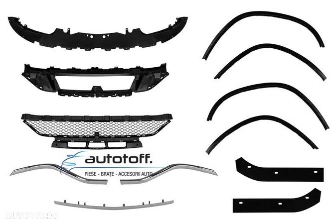 Pachet exterior compatibil Mercedes GLS X166 (2015+) model AMG 63 - 7