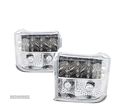 FAROLINS TRASEIROS LED PARA VOLKSWAGEN VW T4 90-03 CHROME CROMADO - 2