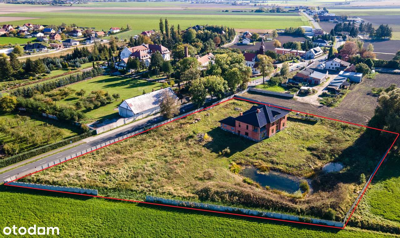 Dom z dużą działką na sprzedaż pod Lesznem-1