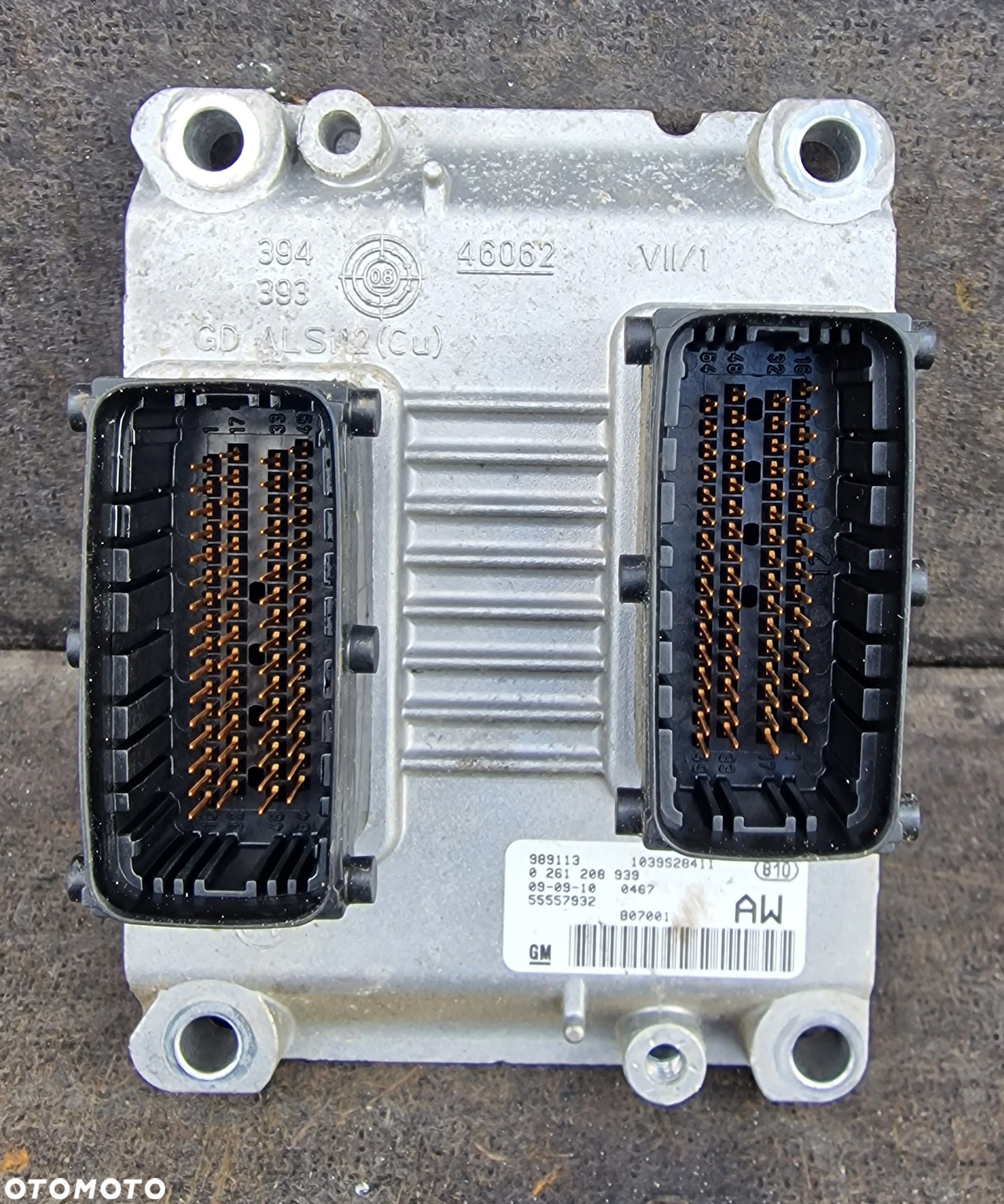 KOMPUTER STEROWNIK SILNIKA 55557932 OPEL CORSA D 1.0 B - 1