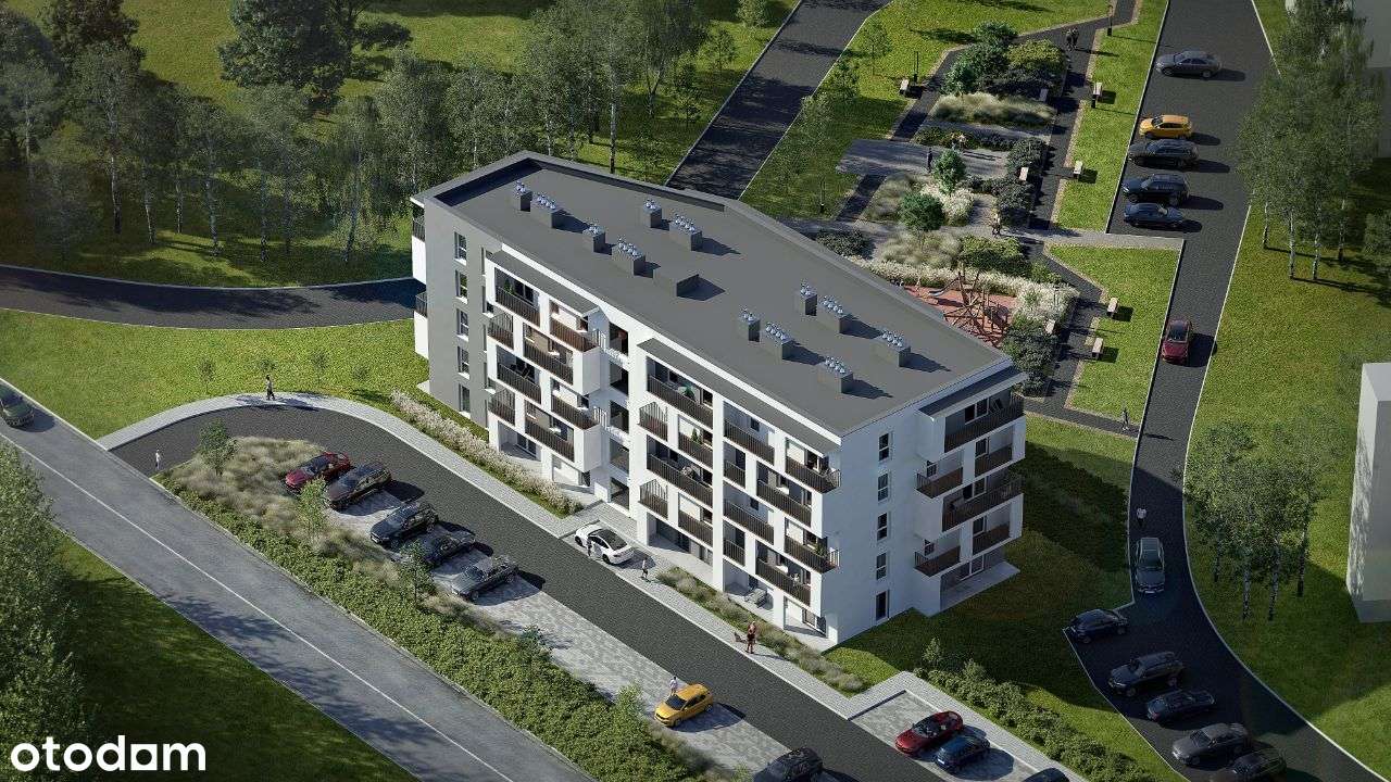 Apartamenty Warmińskie - 44,48 m2 - 2 pokoje - III piętro z windą - Pełny obrazek: 4/7