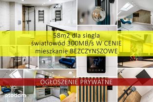 --- studio - apartament - 58m2 --- BEZCZYNSZOWE