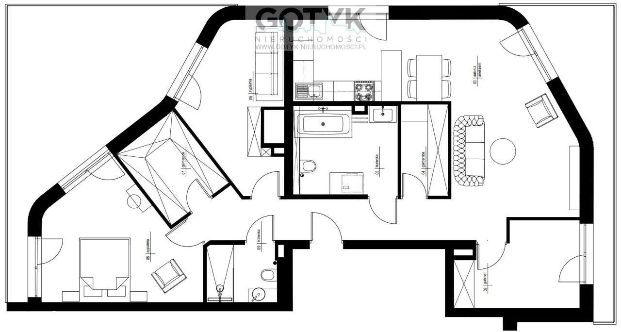 Mieszkania na sprzedaż,Toruń,Szosa Chełmińska 175A-2