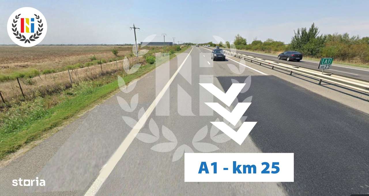 Teren Industrial Hale | A1 Bolintin Deal | București-Pitești Km 25 - Imagine principală: 4/6