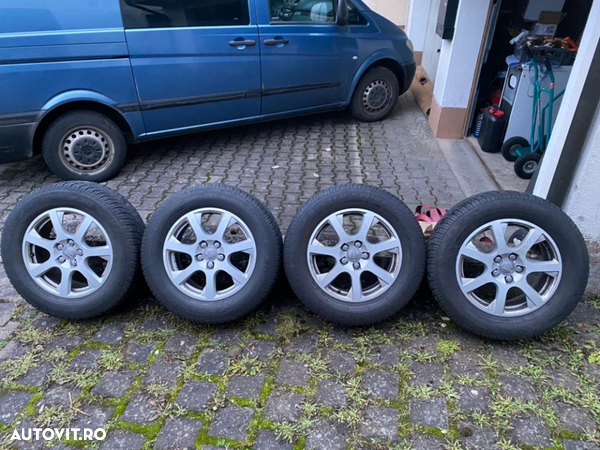 Jante Audi Q5 Oem cu cauc 235/65R17 dot 2015/11 4-5 mm 7jx17et37 - 1