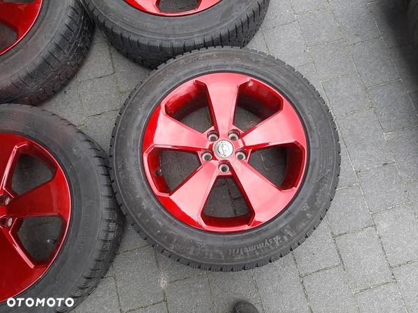 5x105 7x17 ET38 Opel Mokka 215/60r17 Kumho  zimowe2x95 i 2x85% bieżnika - 2