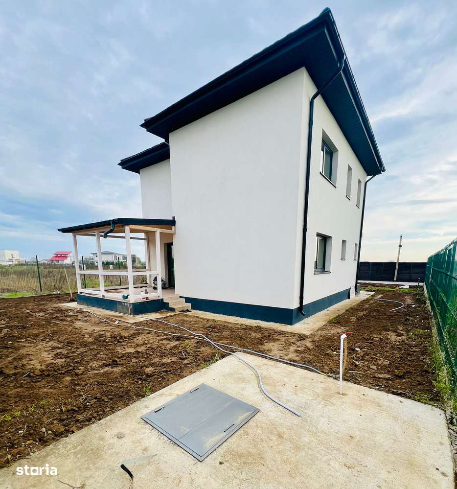 Casă de Vânzare Berceni – Parter, 4 Camere, 2 Băi, Construcție Nouă - Imagine principală: 4/14
