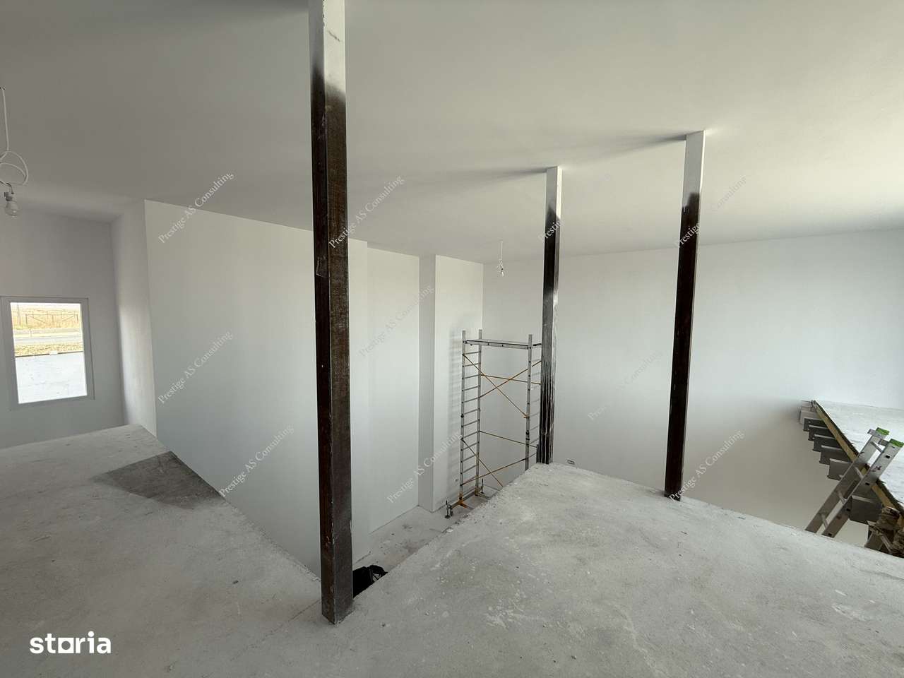 Vila moderna cu structura metalica, tehnologie NZEB si piscina | Giarm-12
