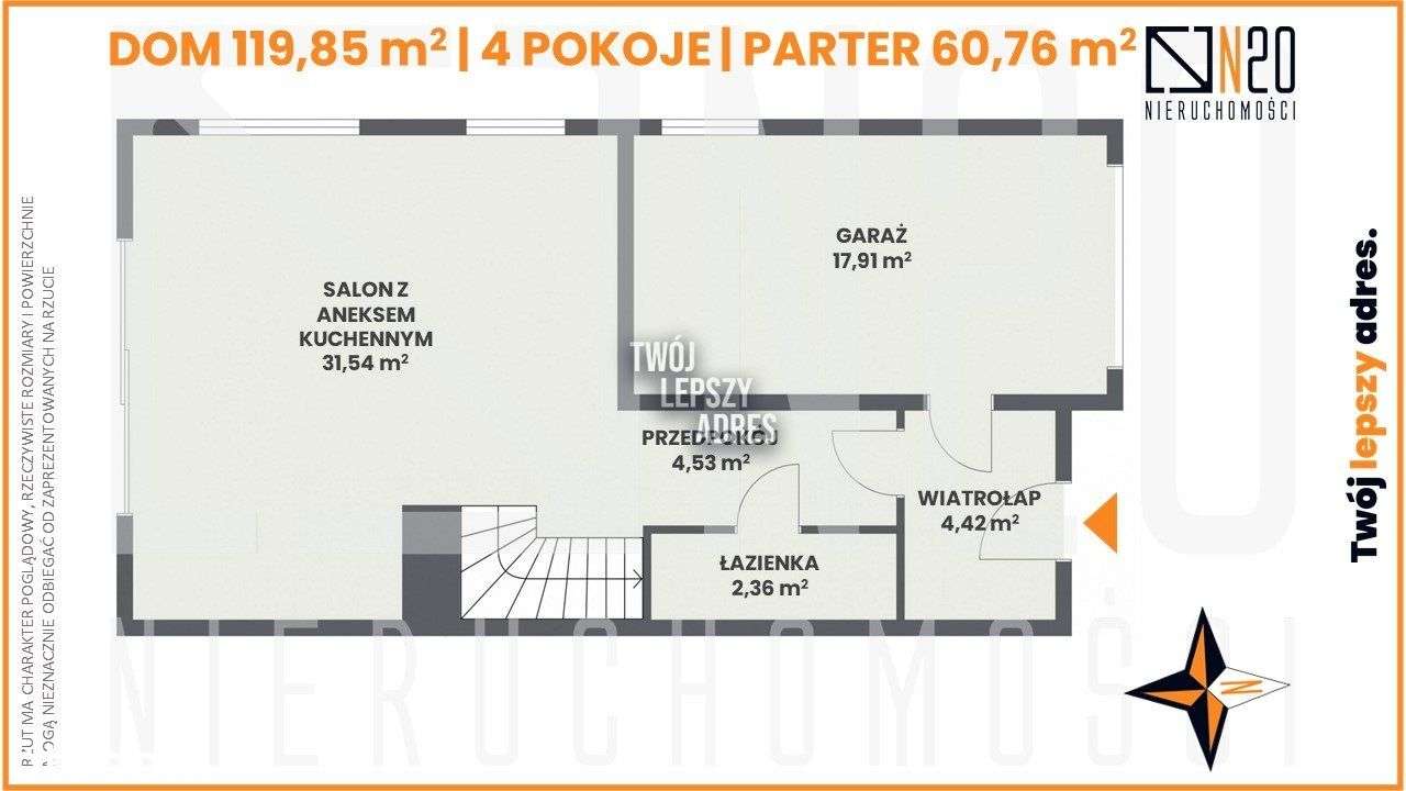 Dom bliźniak.tuż przy lesie, 5a diałka- Liszki - Pełny obrazek: 4/19