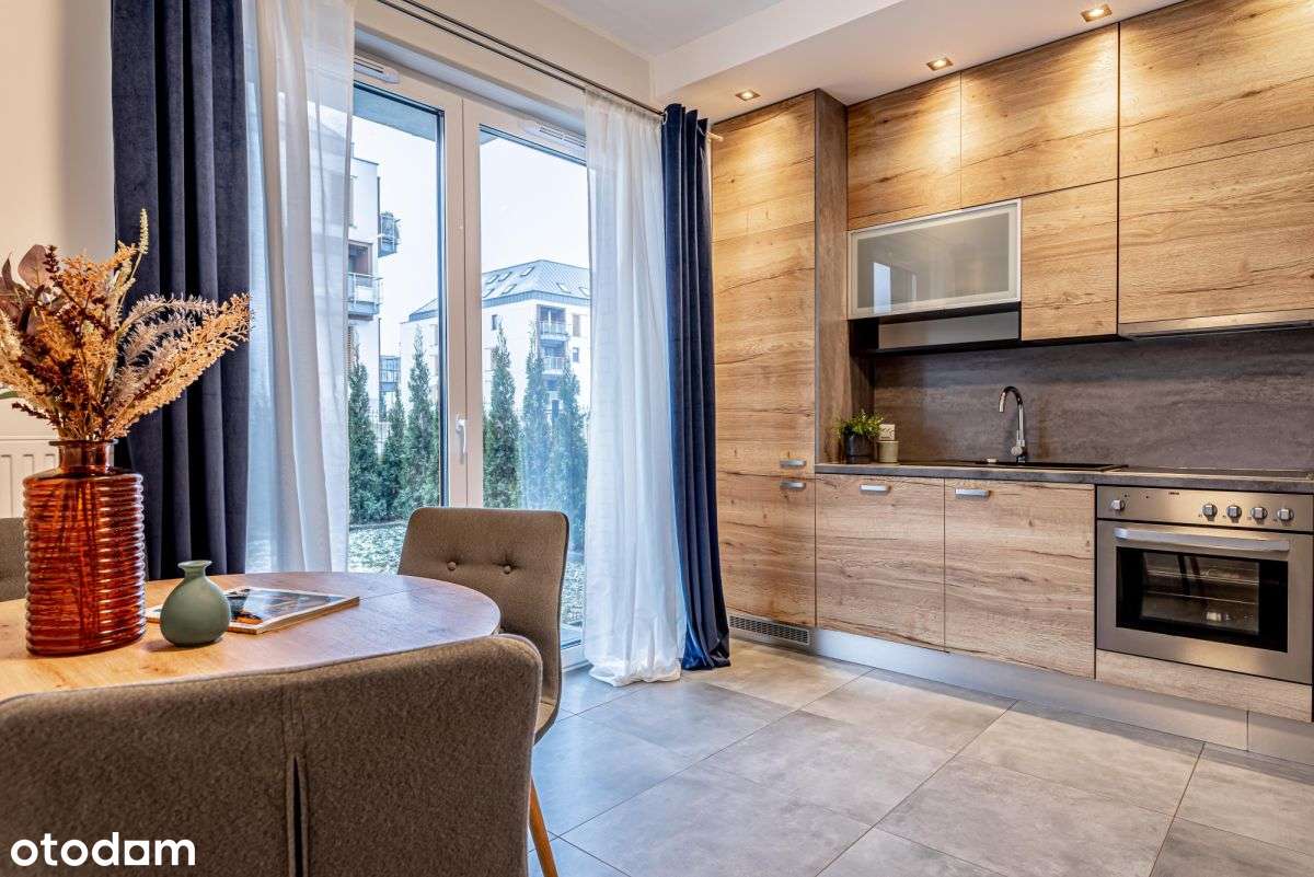 Duży ogród 70 m2, kameralne osiedle z 2019 r.