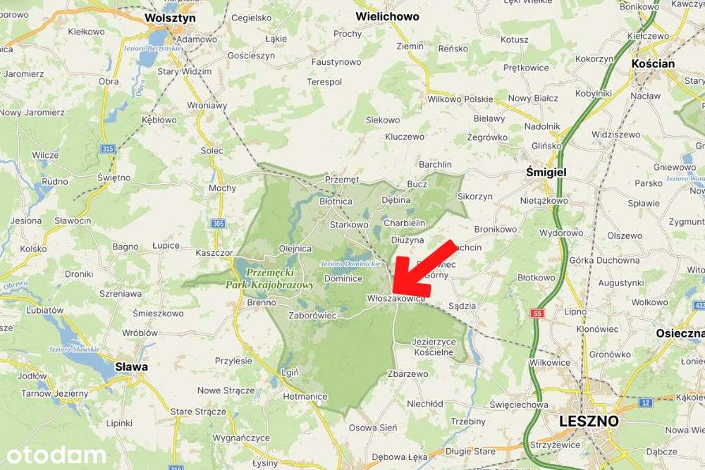 Mieszkanie na parterze, taras i 2 garaże - Włoszakowice-19