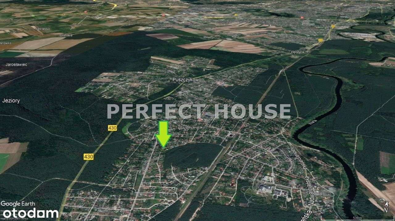 Puszczykowo intymna działka przy lesie - Pełny obrazek: 3/9